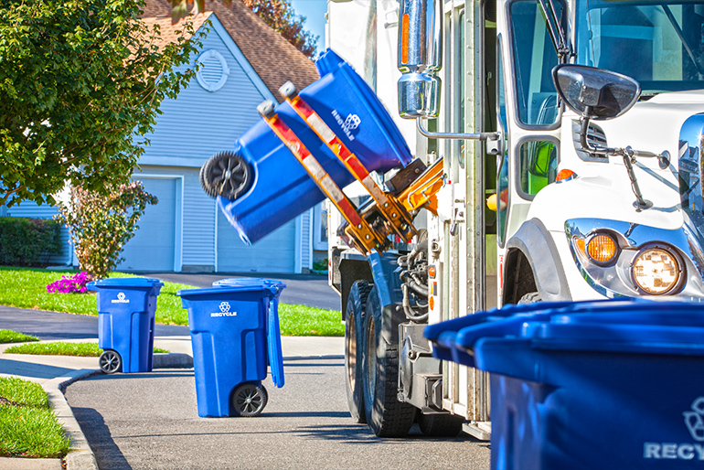recycle truck