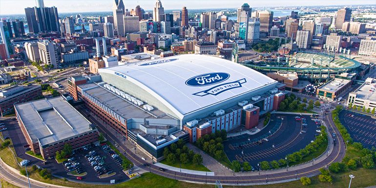 ford field stadium photo